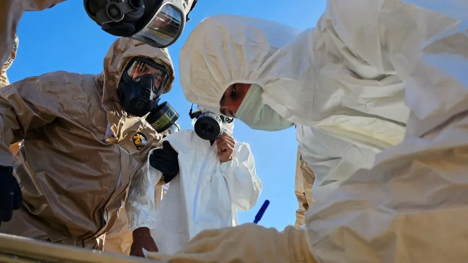 Allen Biohazard Cleanup Solutions technicians